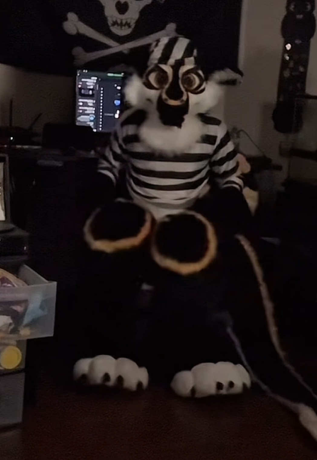 They’re always out on Halloween 👀 #furry #fursuit #furries #furryfandom #fyp 