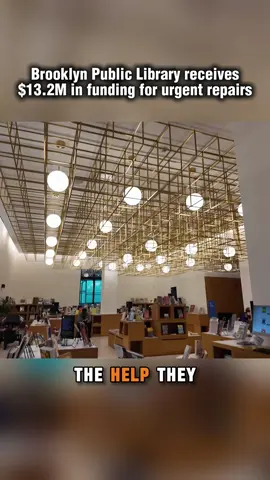 Brooklyn Public Library branches are getting some much-needed help to make sure their buildings stand strong. A total of $13.2 million in funding from the state Assembly and Brooklyn delegation will be allocated to 18 branches for urgent infrastructure repairs. Some of the major issues include leaky roofs along with broken heating and cooling systems. #news #nyc #brooklyn #library #books