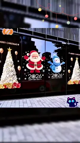 สติกเกอร์สูญญากาศลายคริสต์มาส  🧑‍🎄🌲☃️❄️#สติกเกอร์สูญญากาศลายคริสต์มาส #สติกเกอร์สูญญากาศ #ลายคริสต์มาส #คริสต์มาส2026 #คริสมาสต์ 