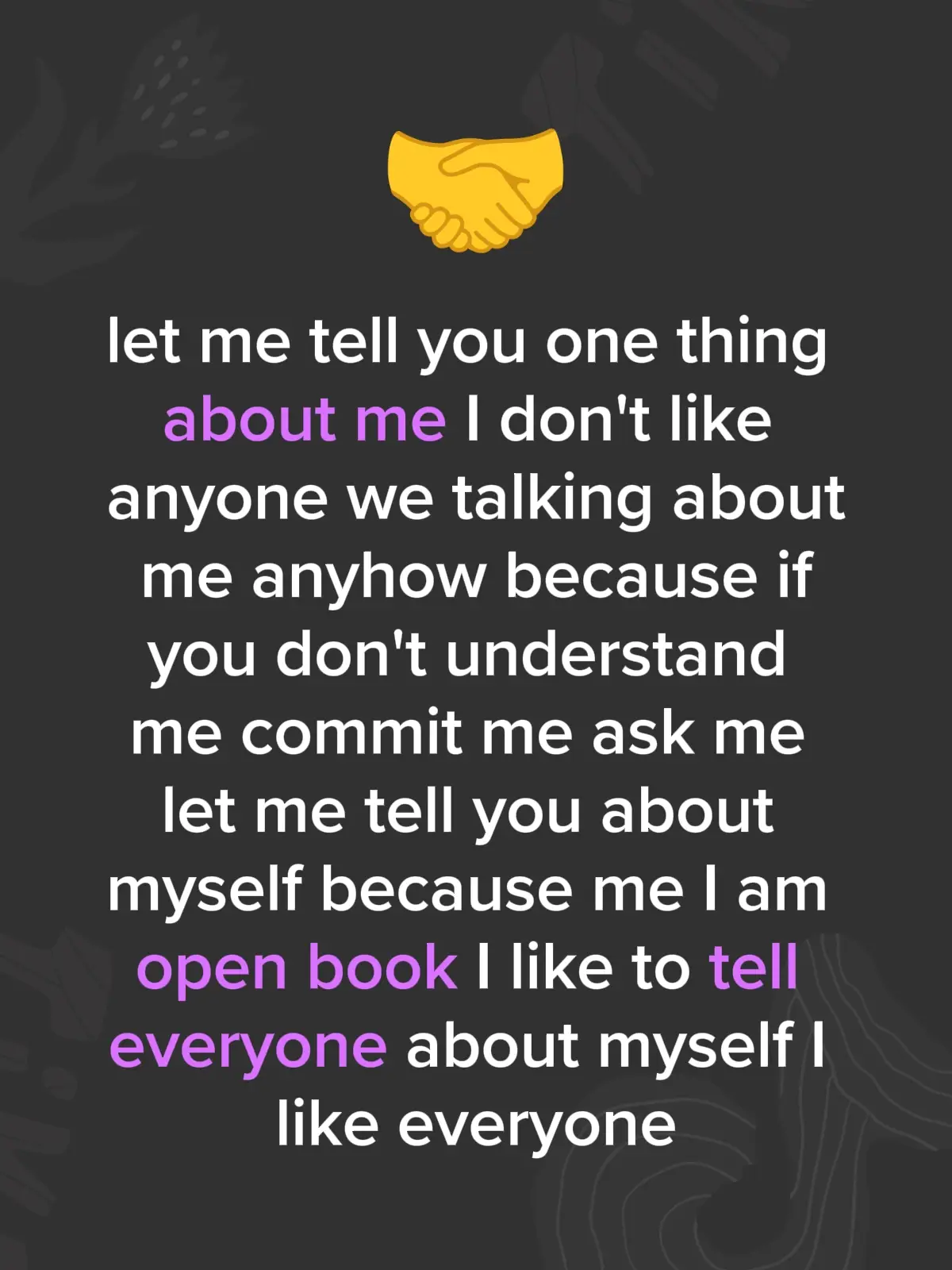 be happy always because for this life we need to prison God  for this life