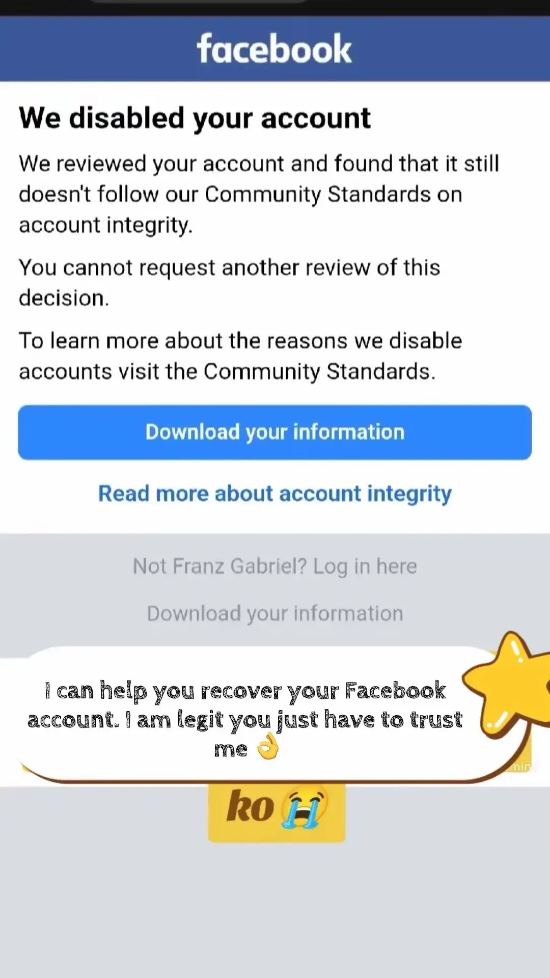 Send an inbox. I can help you 