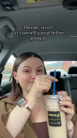 Hehe back in therapy which means a little treat before going in! Today got a dirty soda from @cravecookiesndrinks which was exactly what I needed 🤭 #littletreat #dirtysoda #therapy #therapytiktok #backintherapy 