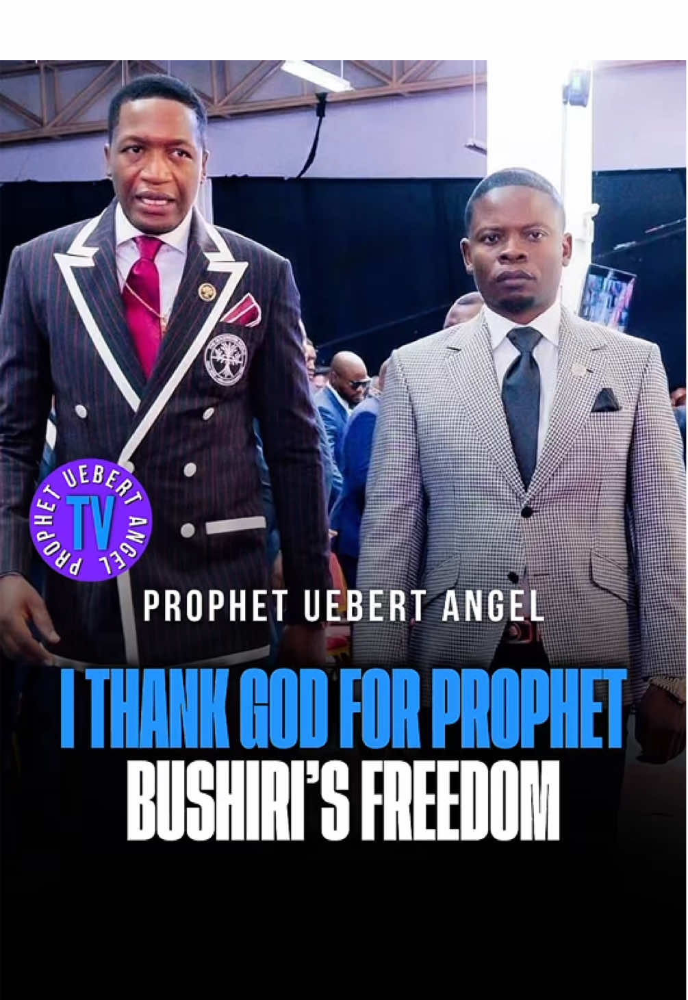 I THANK GOD FOR PROPHET BUSHIRI’S FREEDOM | The Ra'ah Prophet Uebert Angel #uebertangel #trending #trendingnow #bushiri  #prophetbushiriextraditioncase 