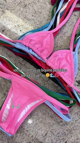 Perfeito pra sua marquinha verão 😎🔥 Aproveita a promoção e faz estoque diva ✨ #biquini #biquinidefita #fyp #modaverao #fyp 