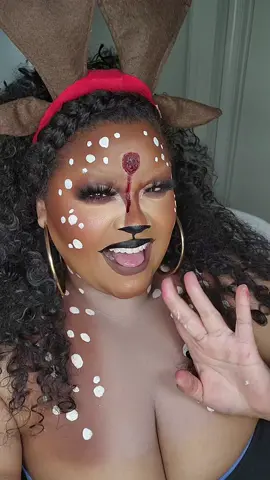 @e.l.f. Cosmetics matte putty primer  • elf cosmetics moisture lock primer  @Hard Candy smooth on lock primer * @urban decay all nighter setting spray * @Revlon Cosmetics lock setting spray  • revlon light flex wear full cover concealer  @Maybelline NY 332 lumi matte foundation * • maybelline 20 fit me concealer  • maybelline 330 fit me matte powder  @Ashley Lee Cosmetics dark chocolate color satin concealer  @Beauty Bakerie Makeup oat translucent setting powder * @Nicka K New York Official red glam blush palette * @loréal paris usa deep amber infallible foundation powder  @LA COLORS Cosmetics toffee pressed powder  @ColourPop Cosmetics gettin fresh palette * @LottieLondon Harley Quinn jumbo heart stamp and eyeliner duo * @NYX Professional Makeup  beauty mark lingerie lip  • nicka k new york black wing it eyeliner * ‼️products marked with an * are PR/GIFTED‼️ #foundationroutine #halloweenmakeup #spfx #deer #grwm 