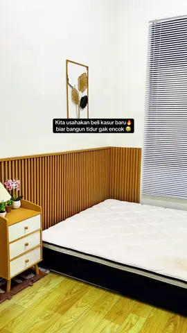 Salah kasur bisa encok tiap bangun tidur huhuhu berdasarkan pengalaman ya bun #kasur #zinus 