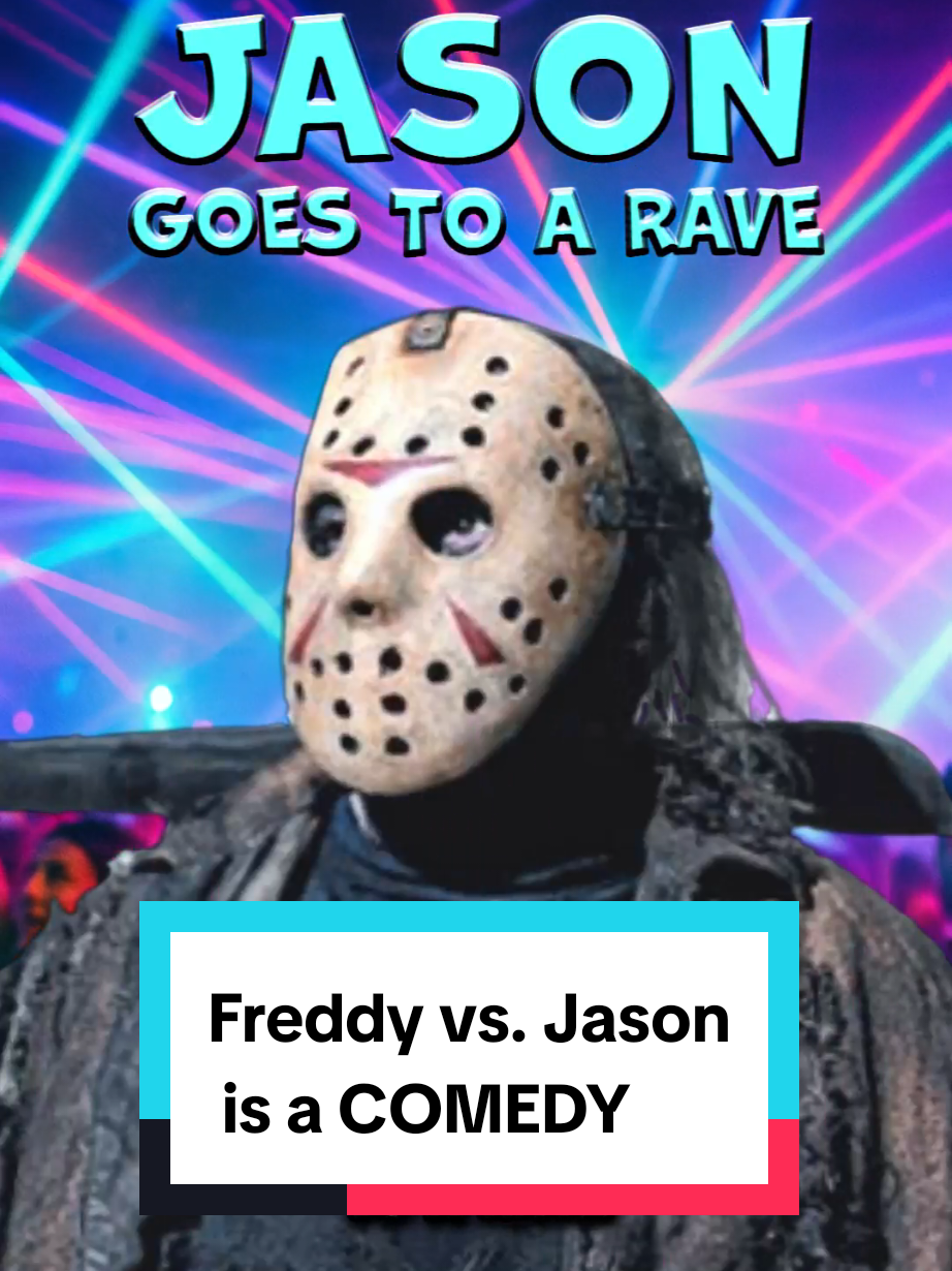 Freddy vs. Jason is 100% a comedy.  #freddyvsjason #moviereview #comedy #freddykrueger #jasonvorhees 