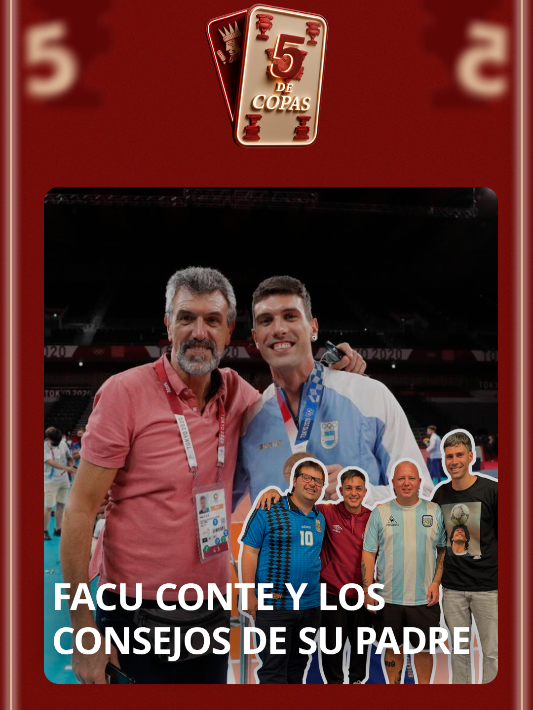 🏐Facu Conte contó cuales fueron los consejos que le dio su viejo y que más lo marcó. 🏆Facu es parte de la selección de voleibol argentino que logró la medalla de bronce en los Juego Olímpicos de Tokio 2020🥉 y comparte los mismos trofeos que su padre, Hugo Conte, quien también fue una leyenda en este deporte. Cerrá la semana con #5DeCopasEnTVP los viernes a las 16:00, EN VIVO, en nuestro canal de YouTube junto a Facundo Ventura, Nahuel Ventura, @morfadelolindo y @jonyconde 🔴