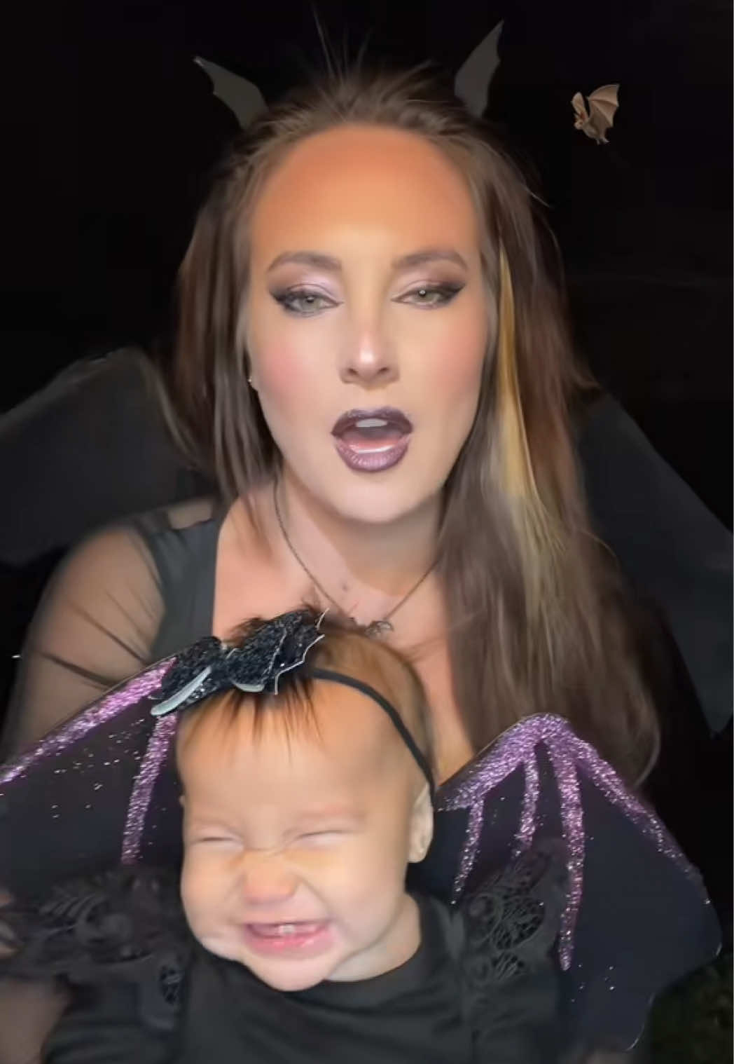 Baby bat 🦇 #MomsofTikTok #babiesoftiktok #fyp #cute