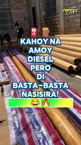 ⛽🪵 Kahoy na Amoy Diesel pero Di Basta-basta Nasisira! 😂🔥 #Yappee #YappeeHow #KwentongMalupet #TipidHacks #DIYMalupet 