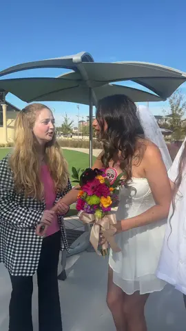 This is funny because before I was adopted I fully believed Cait and I would be married one day and we planned our gay wedding everyday in middle school only for me to be adopted and straight😂😂🫶🏼