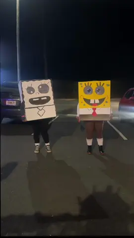 The bobs love future 🙂‍↕️ #happyhalloween #halloween #fyp #spongebob #doodlebob 
