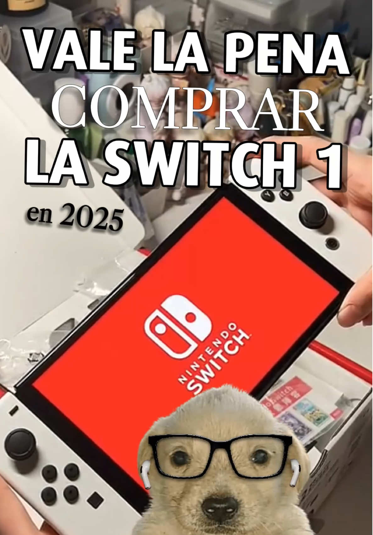 Vale la pena comprar la nintendo Switch 1 en 2025? ☝🏻🤓#tecnologia #Tech #techtok #switch #celulares