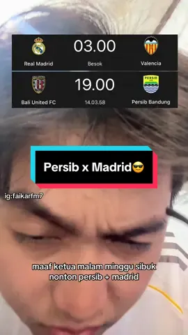 Persib x Madrid Day😎 #realmadrid #persib #madrid #persibbandung 