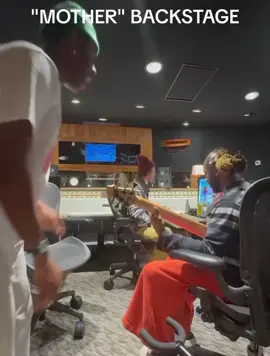 Tyler, the creator backstage of 