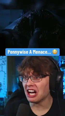 Pennywise A Menace… 😳 #itwelcometoderry #reaction #hbomax #pennywise #dravenreacts @HBO Max 