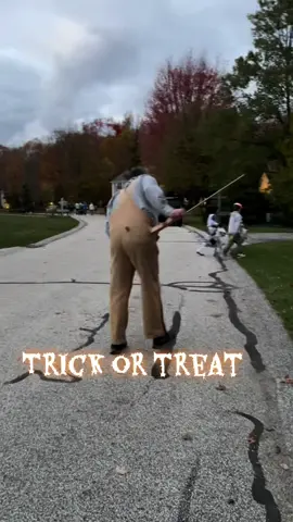 Edgar goes trick or treating #fypシ 