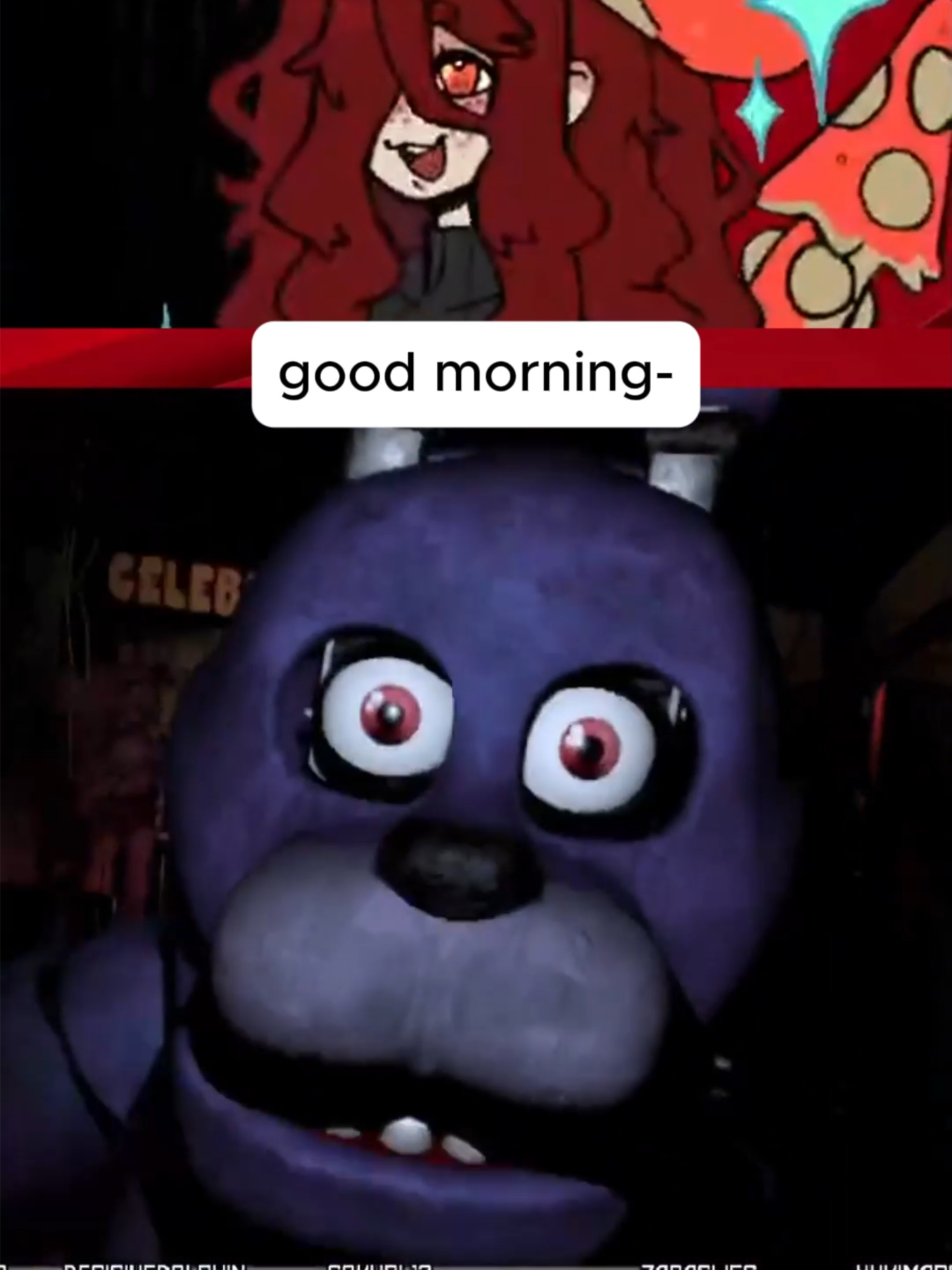Good Morning #fyp #foryoupage #itsalsoaruby #ruby #pngtuber #fnaf #fivenightsatfreddys #horror #jumpscare