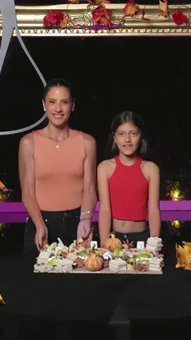 Miren esta tabla de Halloween que hicimos con Cata… quedó de miedo. 👻