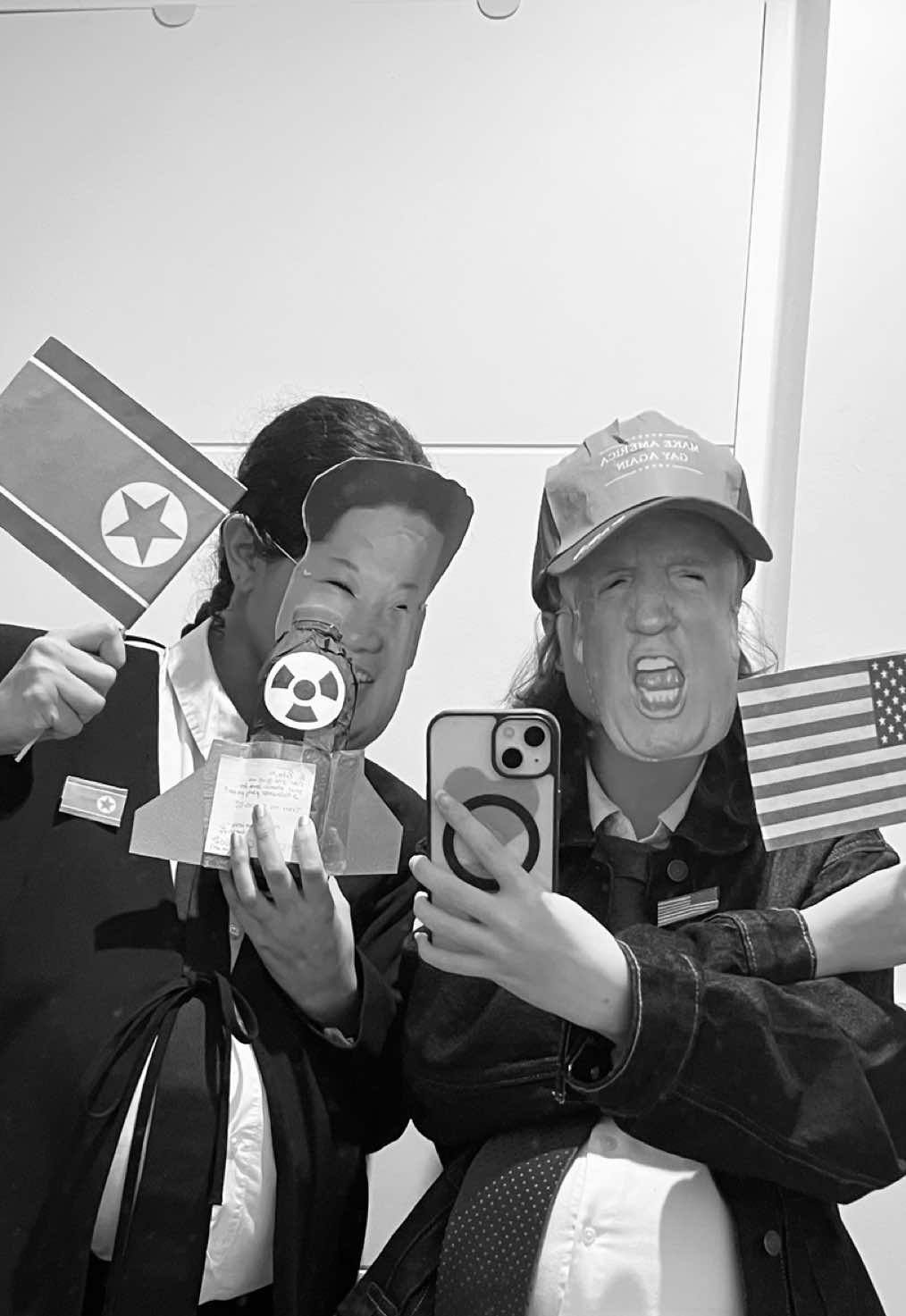 freaky kim and trump @Je@_c17  #halloween2025 #trump #kimjongun #fyp #xybca 