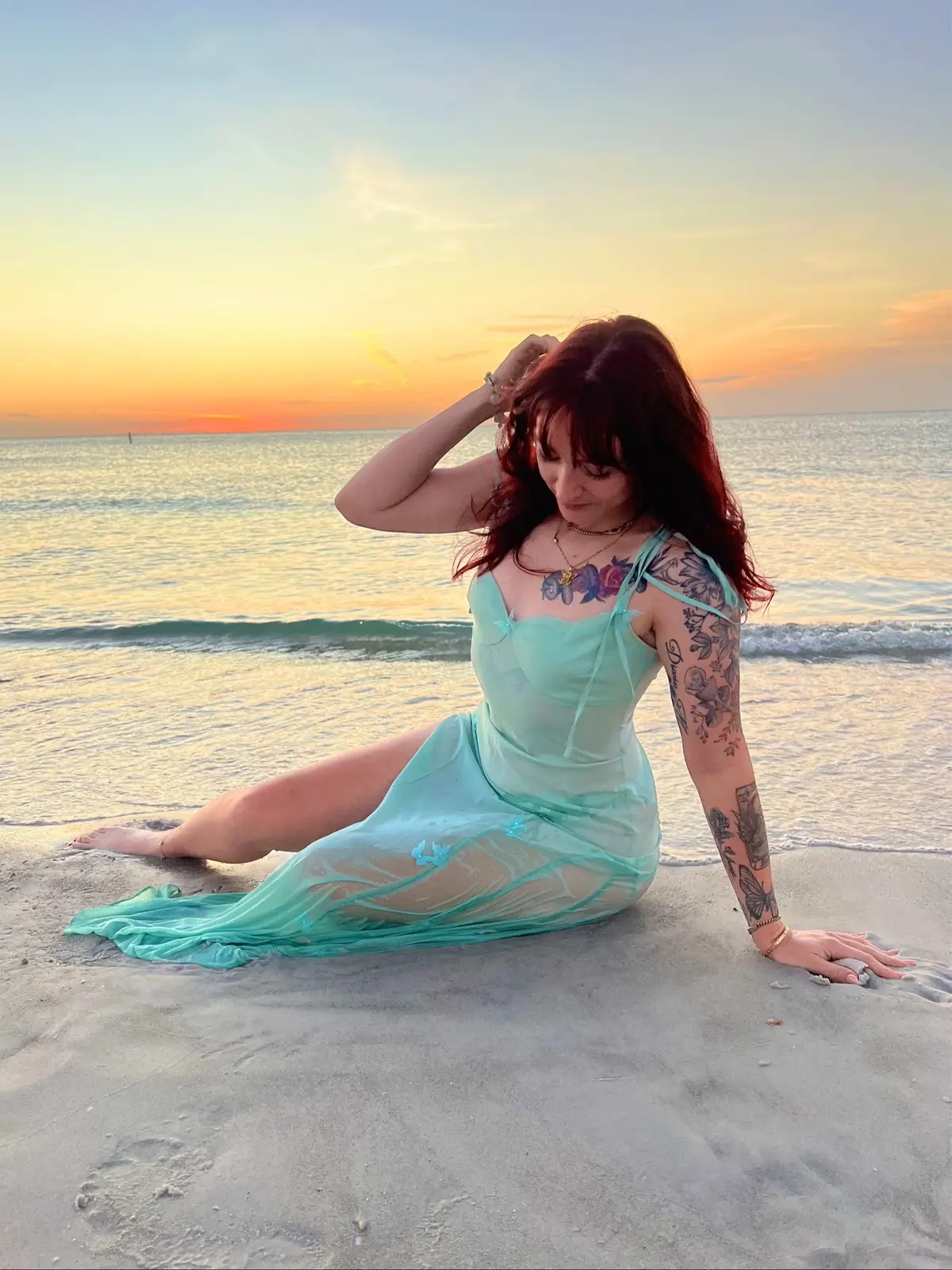 insta saw it first 🐚 #beach @Voight #beachpics #fyp #mermaid 