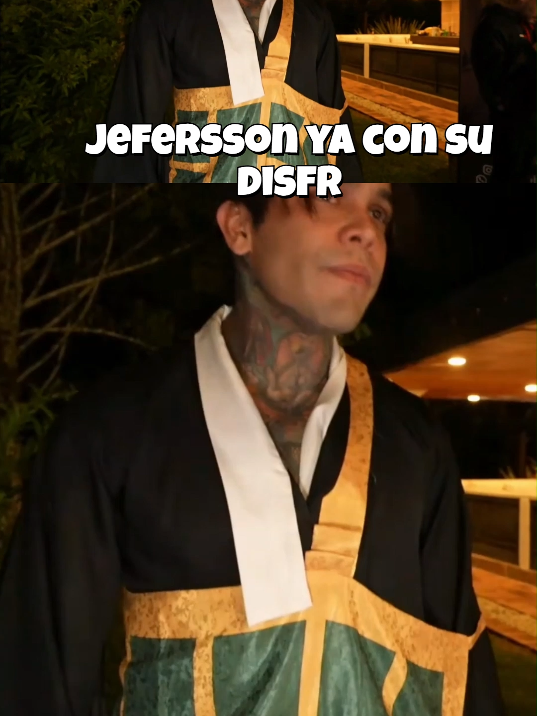 cossio ya con su disfra