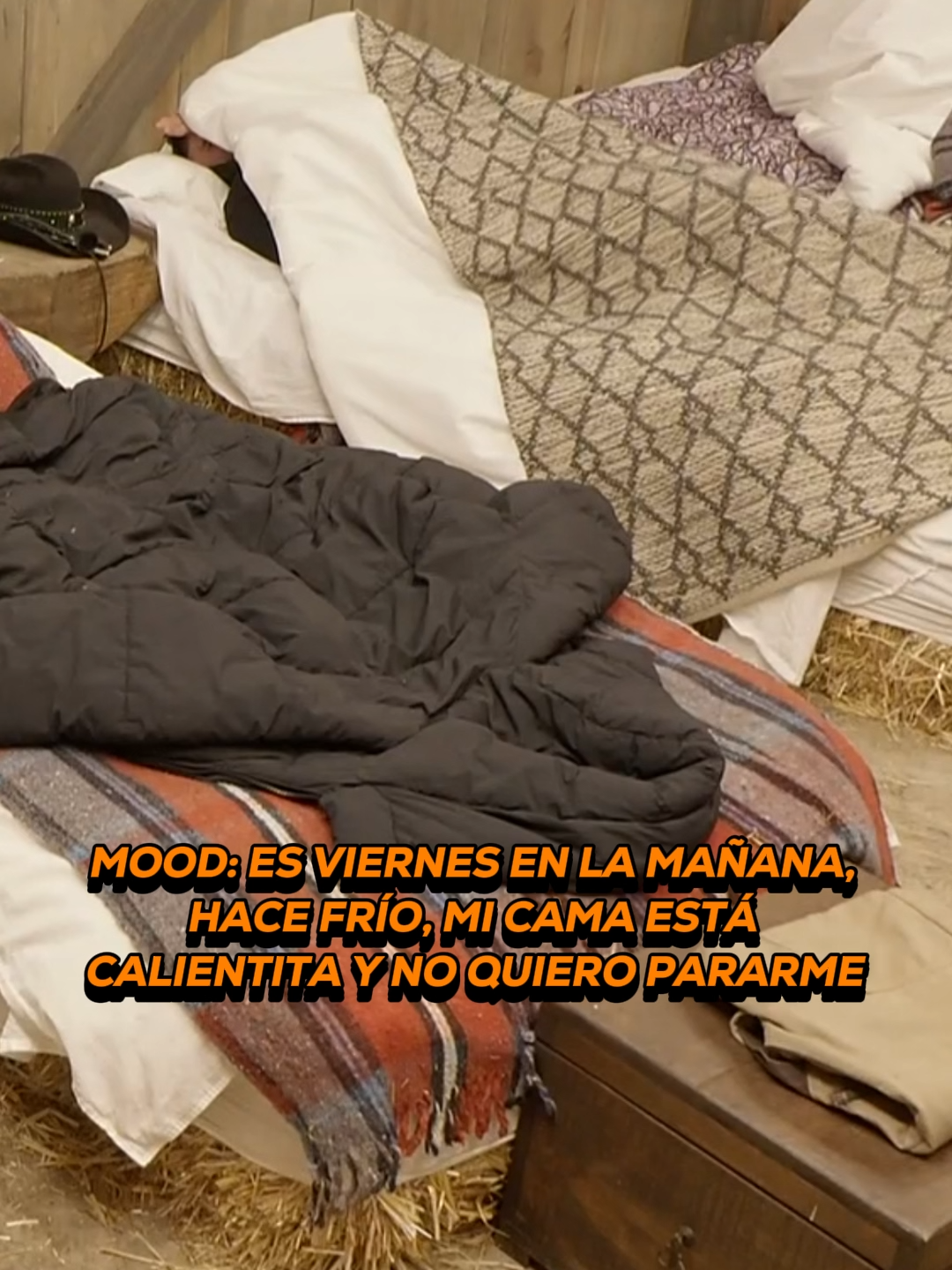 Mi mente sigue en el quinto sueño, pero mi cuerpo me exige levantarme. 🥺😴🛌⁣ ⁣ Lunes a viernes 9:00 p.m. por #AztecaUNO.⁣ Domingo La Gala 8:00 p.m. por Azteca UNO.⁣ ⁣ 🌾 #LaGranjaVIP transmisión 24/7 en #DisneyPlus experiencia completa.