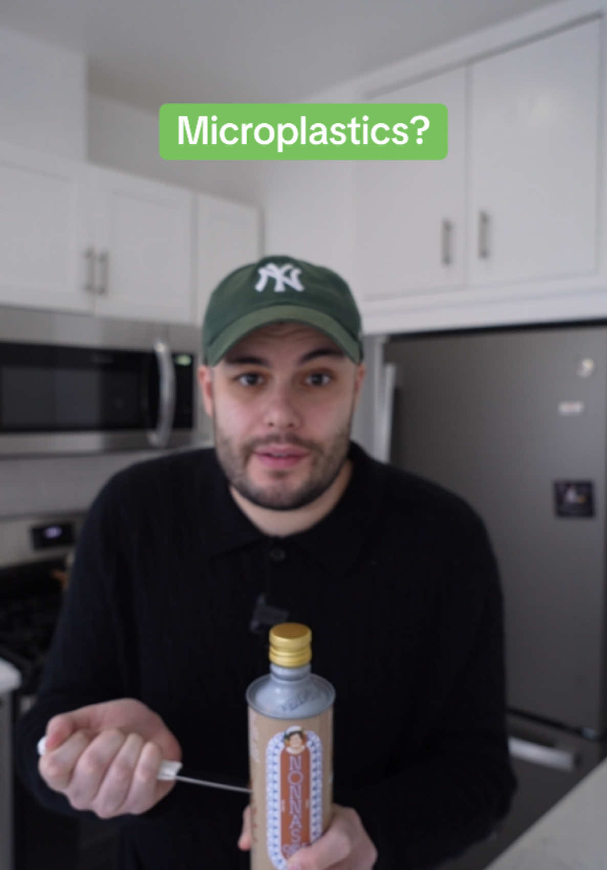 Are there micro plastics in Nonna’s Olive Oil? 🫒