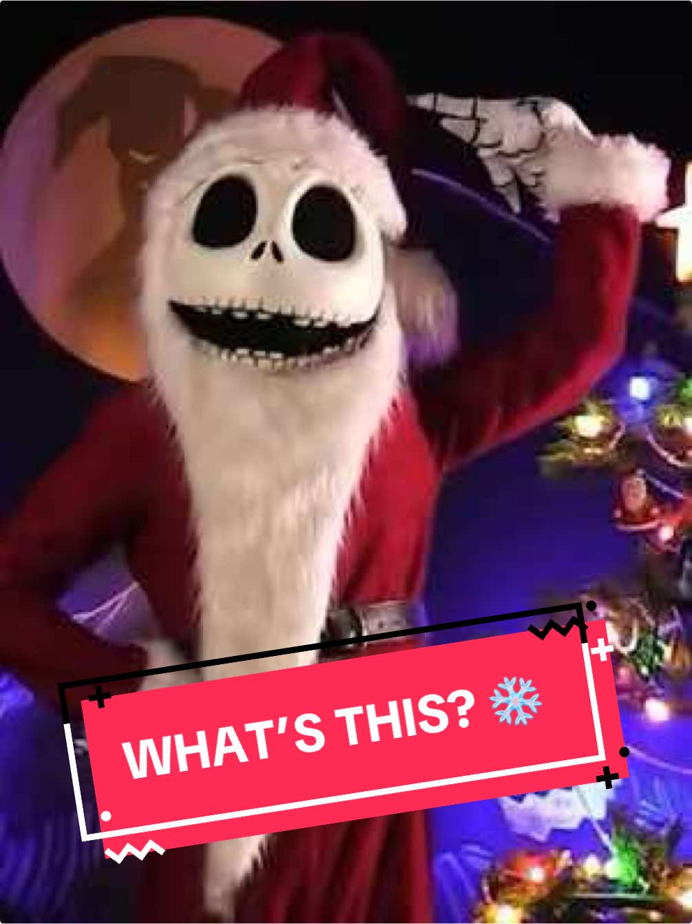 From pumpkin king to Santa Jack 🎃🎅 #DisneyHolidays