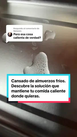 Respuesta a @Nemesis Calienta tu comida en cualquier lugar sin necesidad de microondas Ideal para el trabajo, la oficina, viajes o picnic Cuenta con control digital de temperatura, temporizador y una bolsa térmica para mantener los alimentos frescos. Fácil de limpiar, segura y práctica. ¡Perfecta para quienes aman comer casero donde sea! #loncheraelectrica #TikTokShopCreatorPicks #TikTokShopFallDealsForYou #gadgetsutiles #comidacaliente