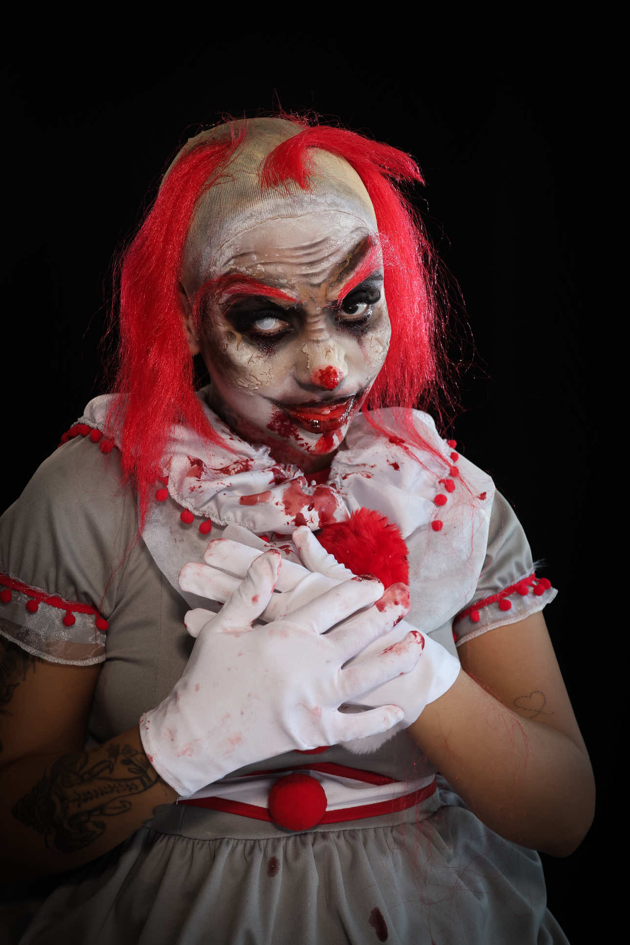 #clown #halloweenmakeup 