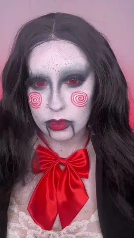 HAPPY HALLOWEEN FREAKS! I wanna play a game 😈🧩 #jigsaw #saw #billythepuppet #sawmakeup #halloween 