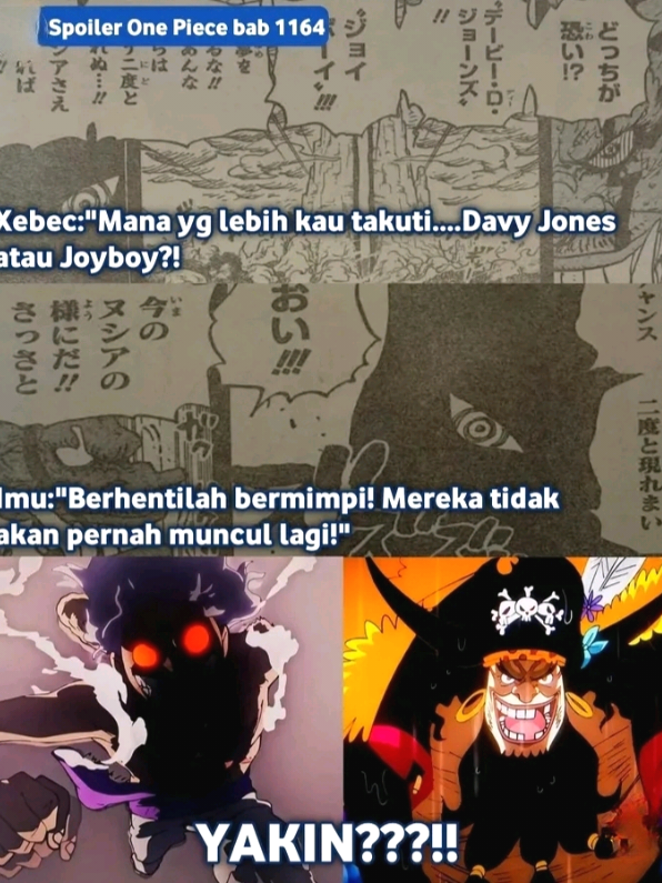 Tiap orang pasti ada era nya! #onepiece1164 #spoiler #luffy #kurohige #onepieceedit 