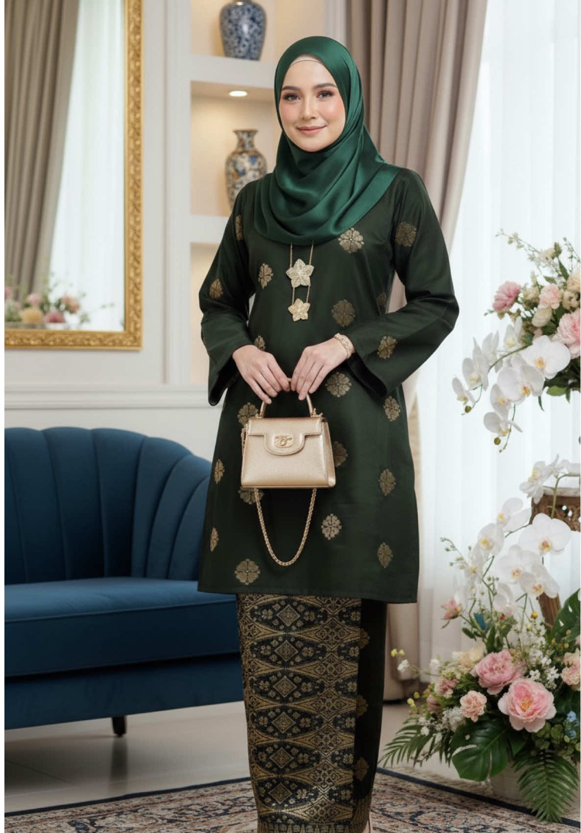 Baju kurung pahang songket tenun💕#songket #kurungsongket #kurungpahang #kurungpahangsongket #bajukurungpahang 