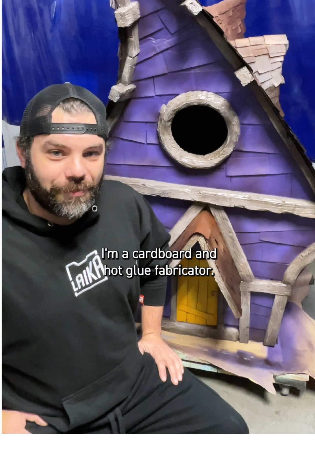 Halloween brings out the best in LAIKAns—their creativity, their outside-the-box thinking, and their incredible sense of humor. Join Lead Metal Fabricator Buddy Quinn as he creates a Baba Yaga house costume using hot glue, cardboard, and ingenuity. Happy haunting this Halloween! #LifeAtLAIKA  #halloween #halloweencostume 