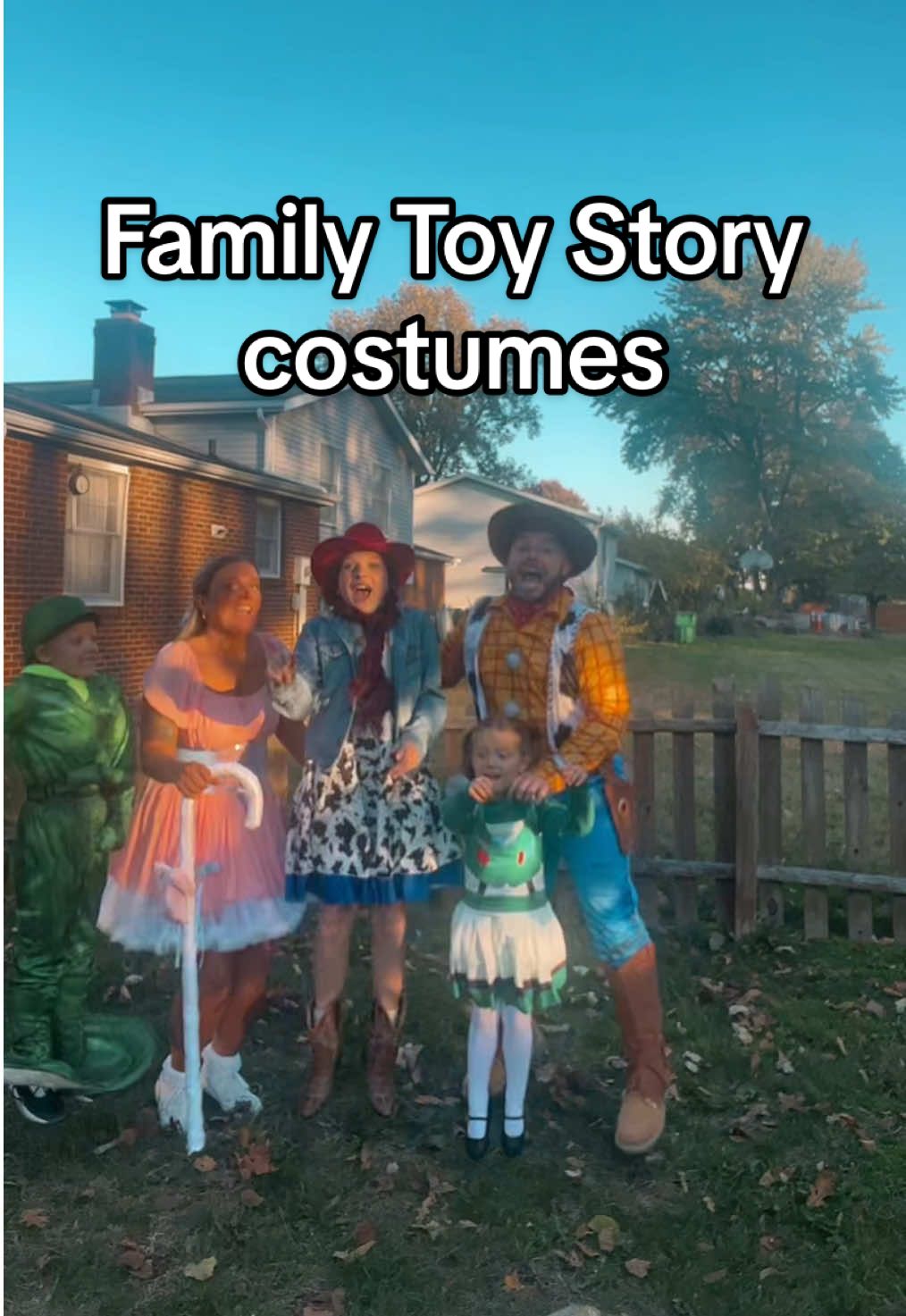 We don’t have the toys 😅 #toystory #fypシ #halloween #costumeideas  #viral 