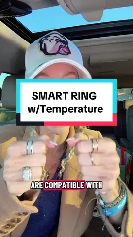 💫FREE app for ladies & gents smart ring!! #smartring #fitnesstracker #giftsforhim #giftsforher #tiktokshopcreatorpicks 