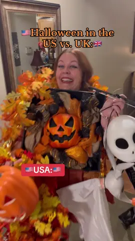 America takes Halloween VERY seriously. 😂 Happy Halloween!! 🎃👻 #ukvsusa #britishvsamerican #halloween #funny #happyhalloween 