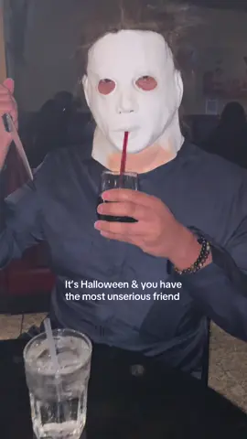 you should see how people have been looking at him #halloweencostume #spookyseason #bffr 