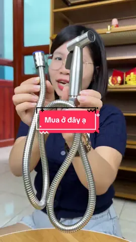Bộ vòi xịt inox đa năng #hangxinhtuoi #bovoixitvesinh 