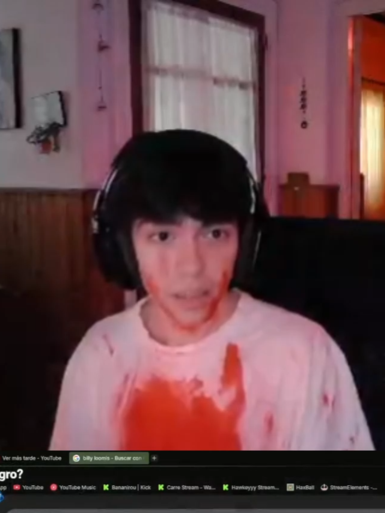 billy lomas #fyp #humor #halloweenlook #scream #billyloomis #nosotras