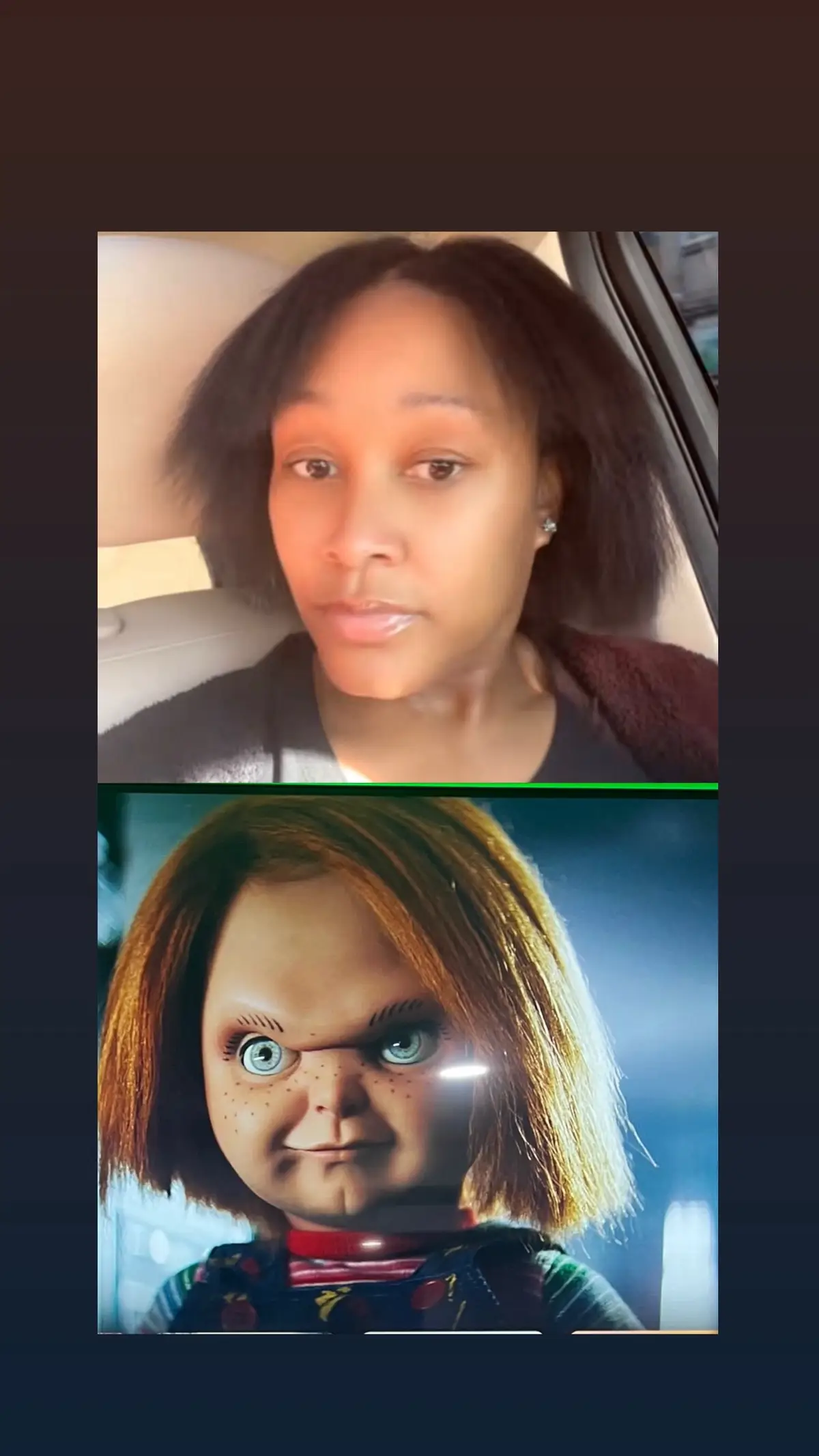 Hi I’m Chucky wanna play???? 😂😂😂😂😭😭😭😭 #viral #haircut #halloween #ʜᴀʟʟᴏᴡᴇᴇɴ2025 #fypage 