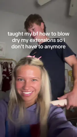 such a workout  #extensions #hair #blowdry #bf #fyp 