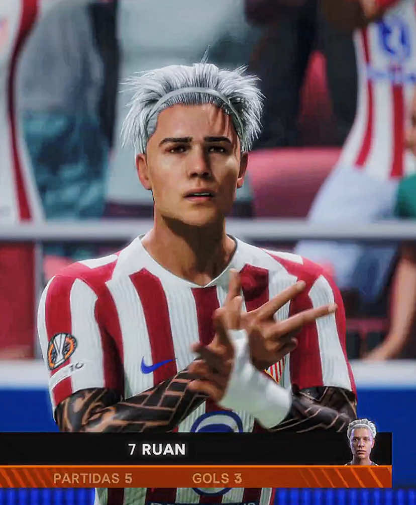 MONTAGEM CÂMERA LENTA.🤍❤️💙 #eafc26 #ps5 #modocarreira #pcm #edit 