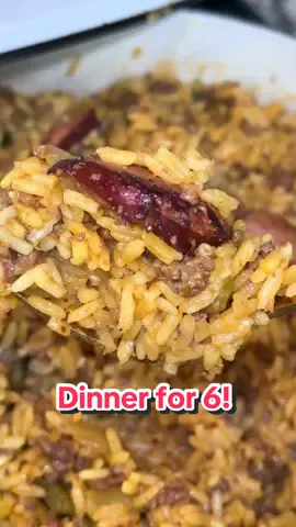 Dirty Rice Dinner for 6