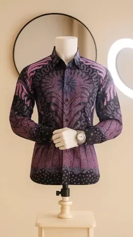 kemeja motif pria #lenganpanjang #promoseruweekend 