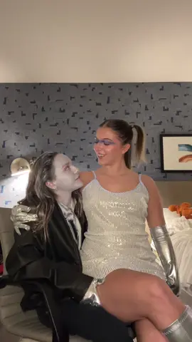 Chip and cherry! #theneighbourhood #halloween #wlw #chipchrome #wlwcouple @!!! 