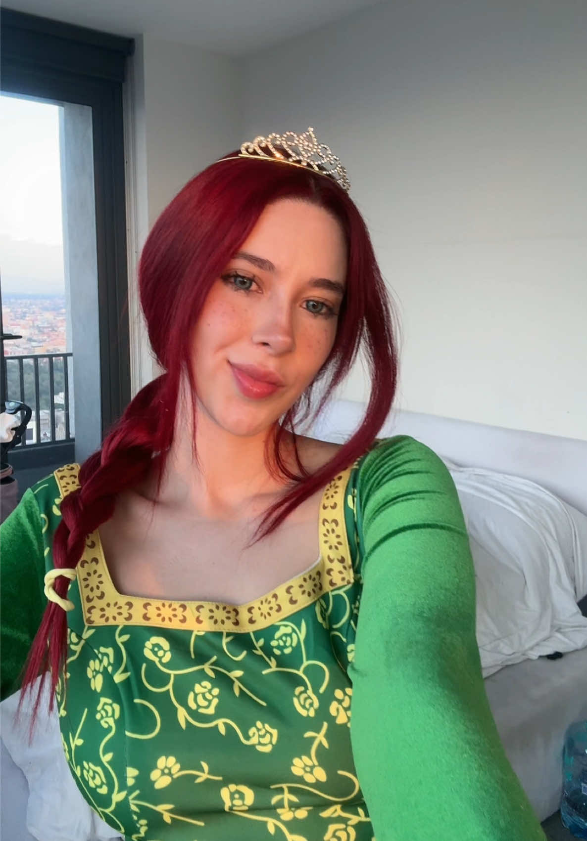 Tú de que te disfrazaste? 👀💚 #shrek #viral #movie 