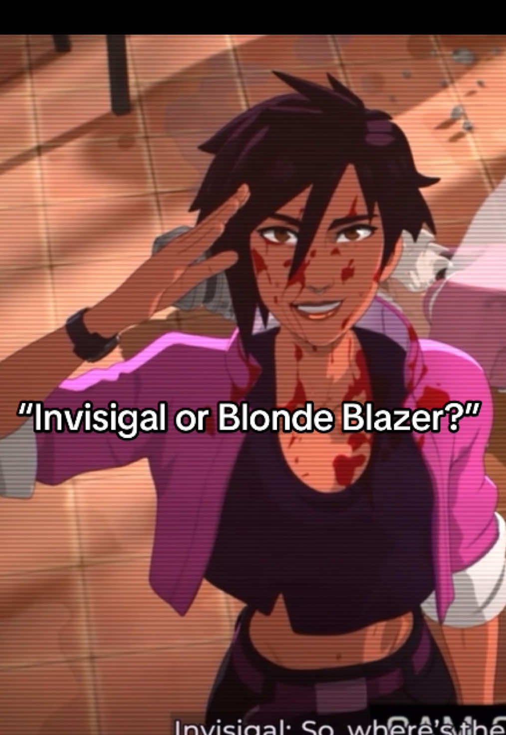 Team Invisigal!☺️💕 YouTube: ItsTrelinGamez #invisigal #blondeblazer #dispatch #gaming 