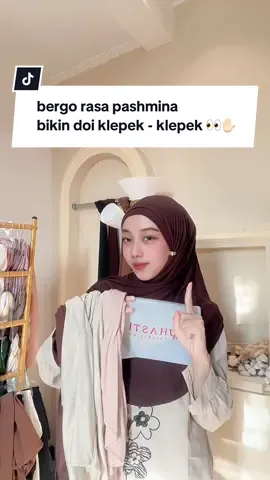 bikin doi mu itu lupa sama mantannya deh 👀✋🏻 #hasticollection #hijabdaily #bergohijab #bergojisoo 